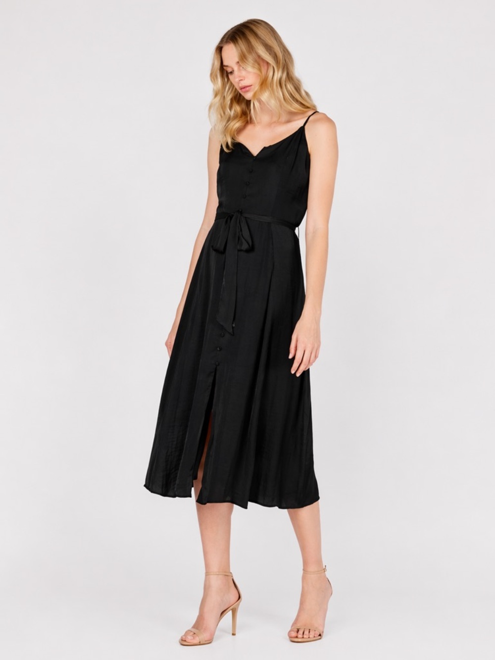 🩷FIRM PRICE🩷 Vince Camuto Stain Daytime V neck Midi dress